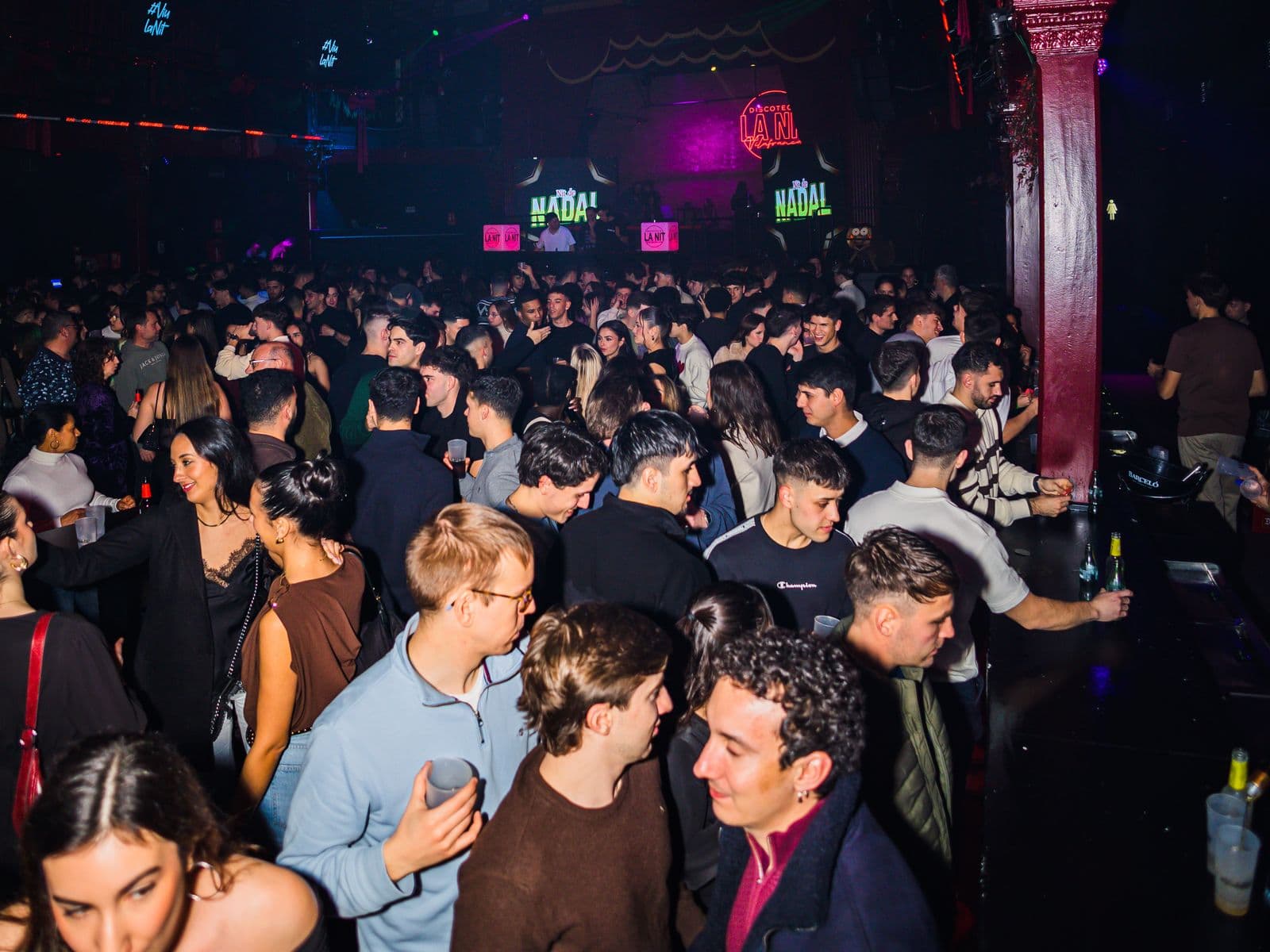 Fotografia de l’ambient a la sala